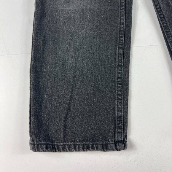 Levi's Silver Tab Jeans Kids 8 Reg Stay Loose Fit Black Faded Cotton Denim - Picture 5 of 16